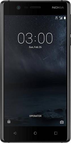 Новый телефон Nokia 3, цвет черный. Андроид.