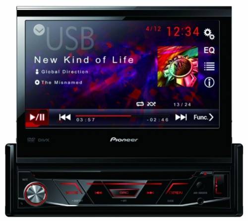 автомагнитола pioneer avh-3800dvd