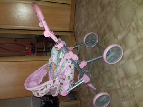 коляска игрушечная для девочки 2-4 лет