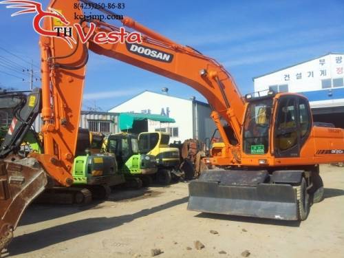 Колёсный экскаватора Doosan DX210W