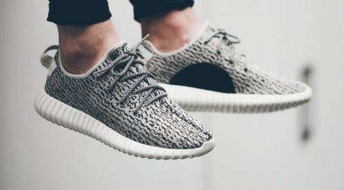 Adidas yeezy boost 350 бело-серые