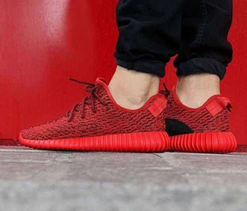 Adidas yeezy boost 350  красные