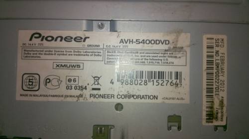 pioneer dvd 1DIN