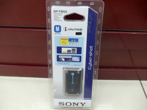 Аккумулятор Sony np-fm50