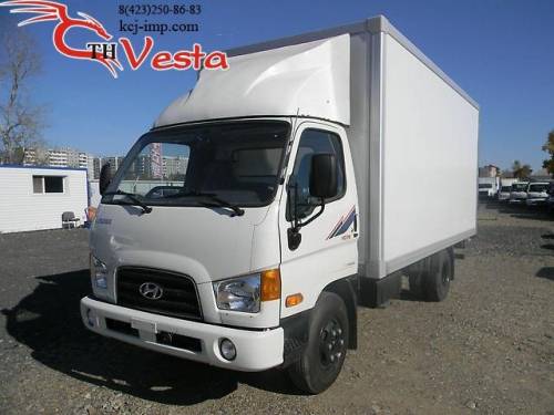 Изотермический фургон на базе Hyundai HD 78 2012 год