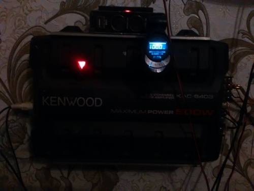 сабвуфер и усилитель alpine Kenwood