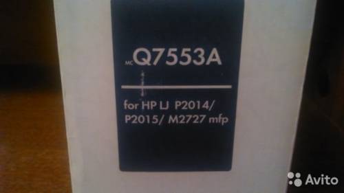 картридж  HP Q7553A