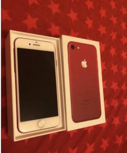 iPhone 7 red , 128 GB