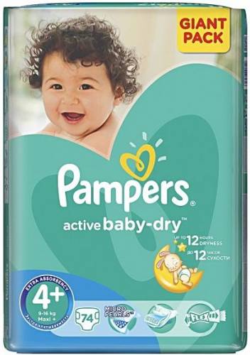 Pampers Active Baby Dry 4 