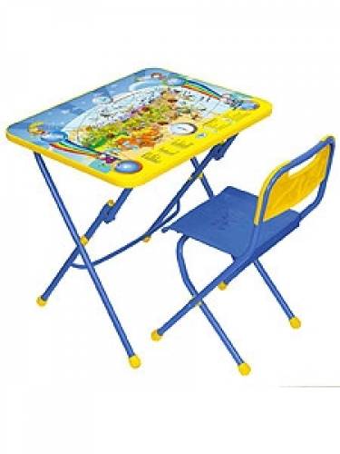 Новый стол и стул детский КПУ1 10 Познаю мир