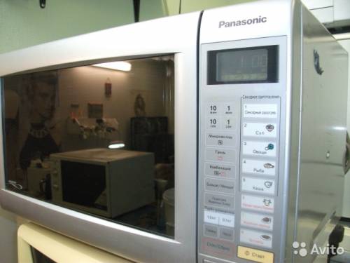 Мощная инверторная микроволновая печь Panasonic-NN575MF 