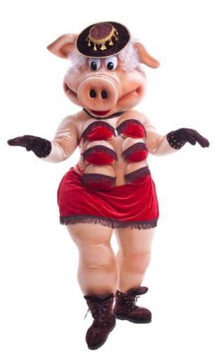 Продам костюм свинки-стриптизерши