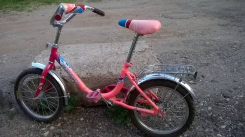 велосипед для девочки 5-6 лет