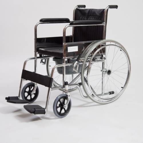 Инвалидная коляска с санитарным оснащением новая