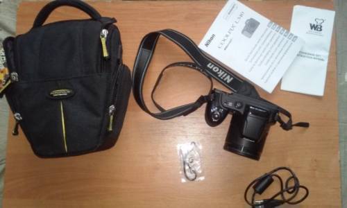 Фотоаппарат Nikon Coolpix L340   сумка  32 гб