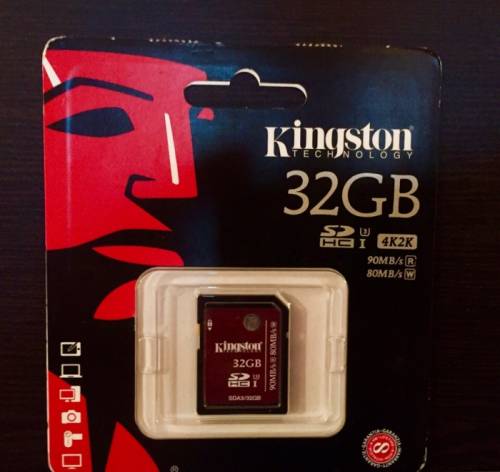 Продам карту памяти Kingston sdhc 32 ГБ  и карту памяти Kingston sdxc 64 ГБ