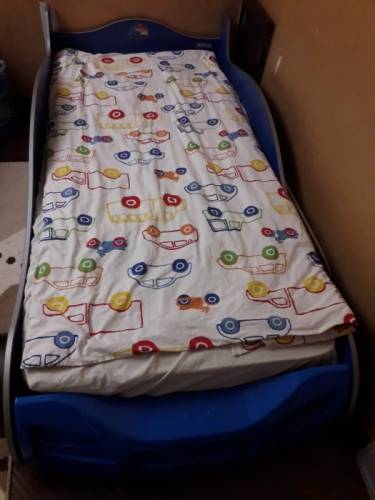 Кровать-машина с ортопедическим матрасом