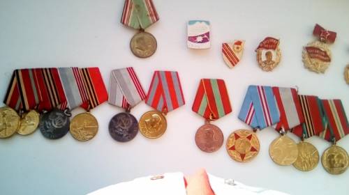 медали ветерана ВОВ