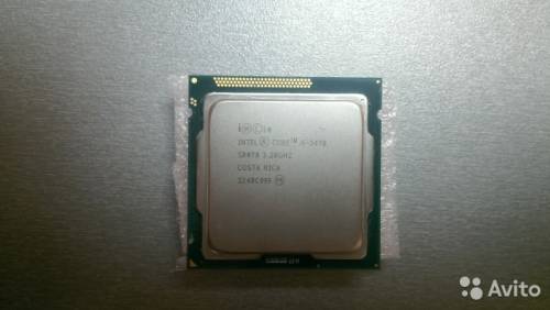 процессор Intel core i5-3470