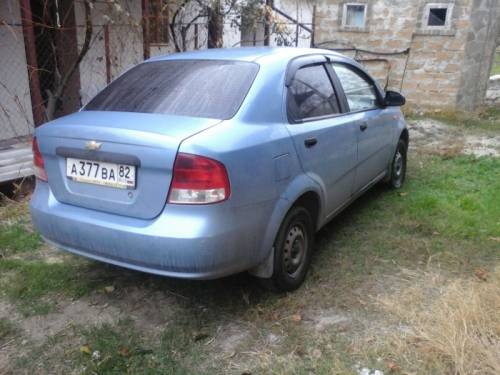  › Модель ­ chevrolet aveo