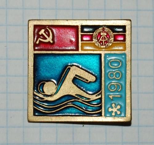 13.1) плавание : 1980 г - СССР - гдр