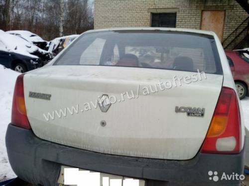 Крышка багажника Renault Logan