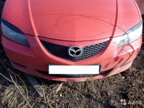  Бампер передний Mazda 3