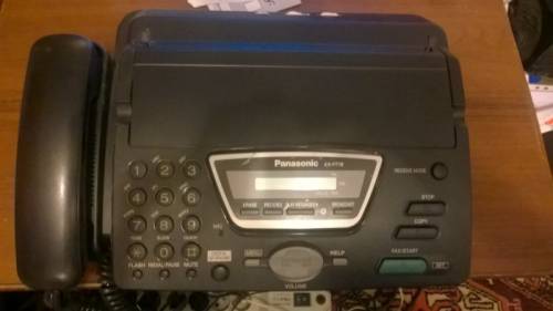 телефон -факс Panasonic kx-ft76