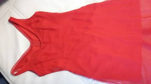 Платье красное 42-44 размера