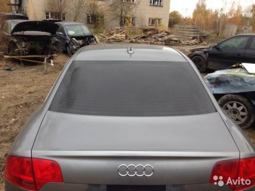 Крышка багажника ауди Audi A4 B7 2005 2007