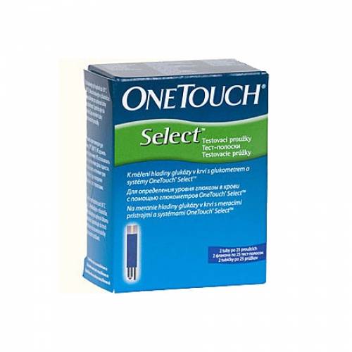 Продам тест полоски One Touch Select - 50 штук в упаковке