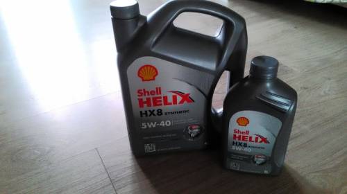 Масло Shell Helix 5w40