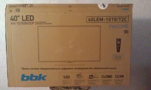 продаю телевизор BBK 17000 р.