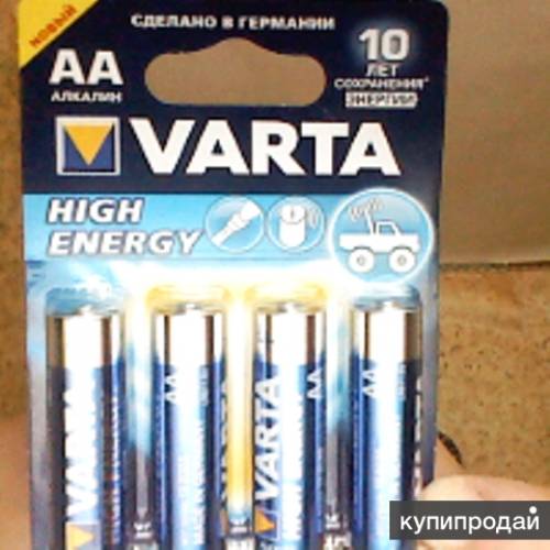 Батарейки Varta Professional AA 4 шт