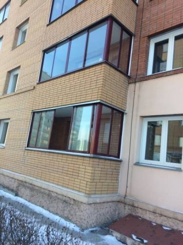 Окно раздвижное (балконное) размеры 1200*1580