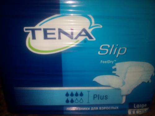 Продам Tena Slip Plus, размер L