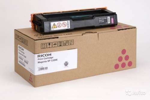 Картриджи Ricoh SP C220E набор из 4 цветов