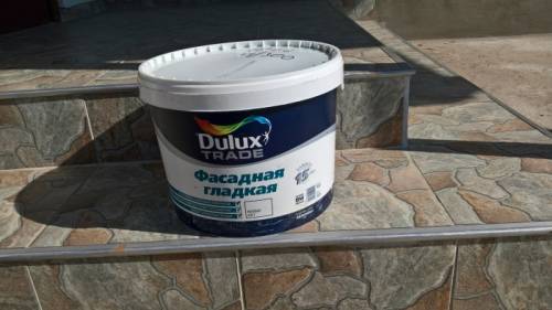 Краска фасадная гладкая Dulux Trede