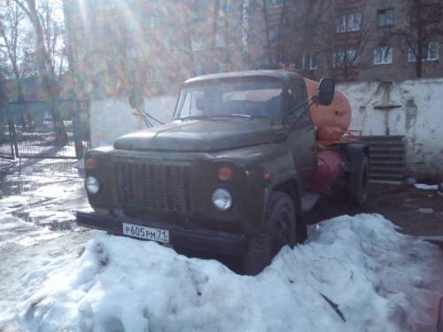 Вакуумная машина ГАЗ-53(Илосос)