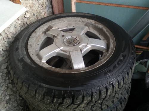 Зимняя резина на литье 185/65 r15 toya 