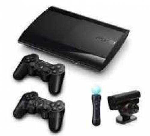 Продам Sony playstation 3 slim.1джойстик Набор Move Starter Pack,камера 2диска 