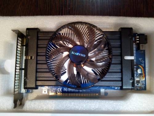 Видеокарта gigabyte geforce gtx 550 ti