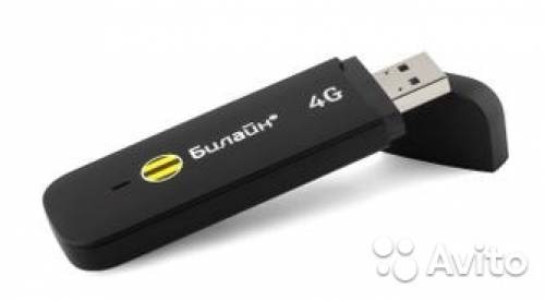 4G USB-модем Билайн Huawei E3372 Black