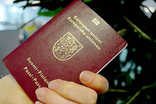 Паспорт Польши, паспорт Финляндии
