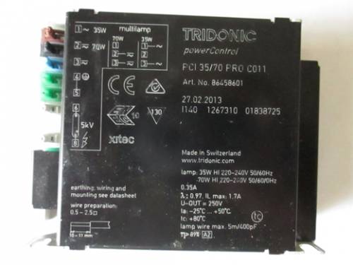 эпра универсальный Tridonic- pci 35/70 pro c011