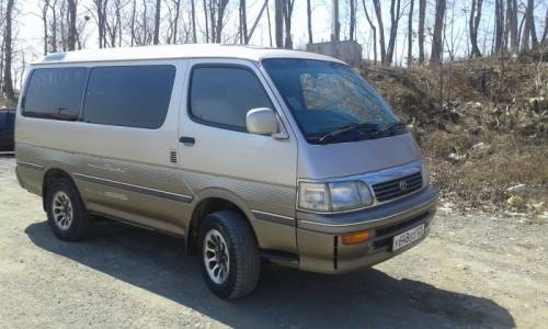  › Модель ­ Toyota hiace