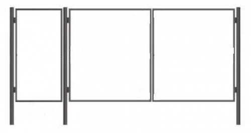 Садовые металлические ворота и калитки