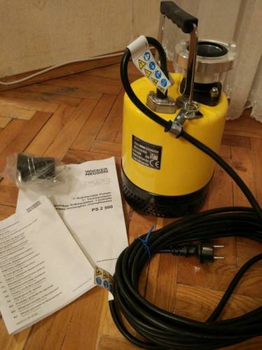 Продам погружной насос от Wacker Neuson PS 2 500