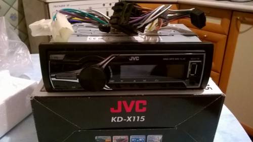 автомагнитола  JvC  kD-X115