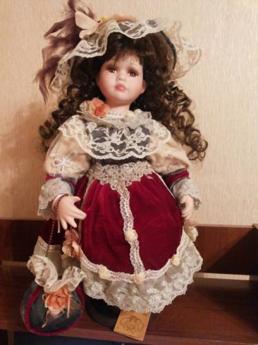 Кукла фарфоровая коллекционная RF-collection Германия